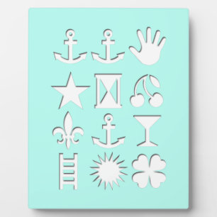 Placa Expositora diseño de moda