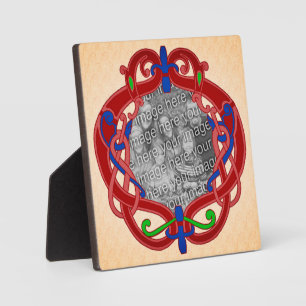 Placa Expositora Diseño de nudos celtas crea tu propia foto