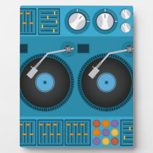 Placa Expositora diseño dj