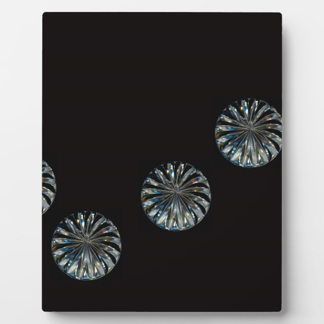 Placa Expositora Diseño irlandés - La colección de cristal (Frente)