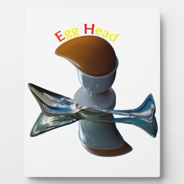 Placa Expositora Diseños de cabeza de huevo (Frente)