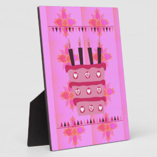 Placa Expositora Disfruta de un maravilloso cumpleaños feliz