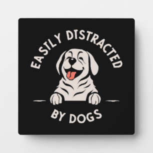 Placa Expositora Distraído fácilmente por los perros