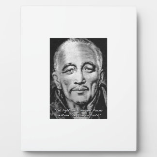 Placa Expositora djwhal khul maestro ascendido