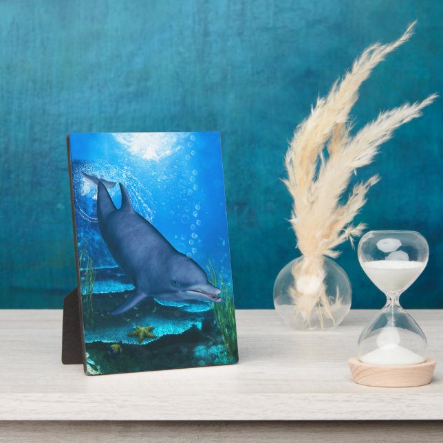 Placa Expositora Dolphin Underwater (Lado)