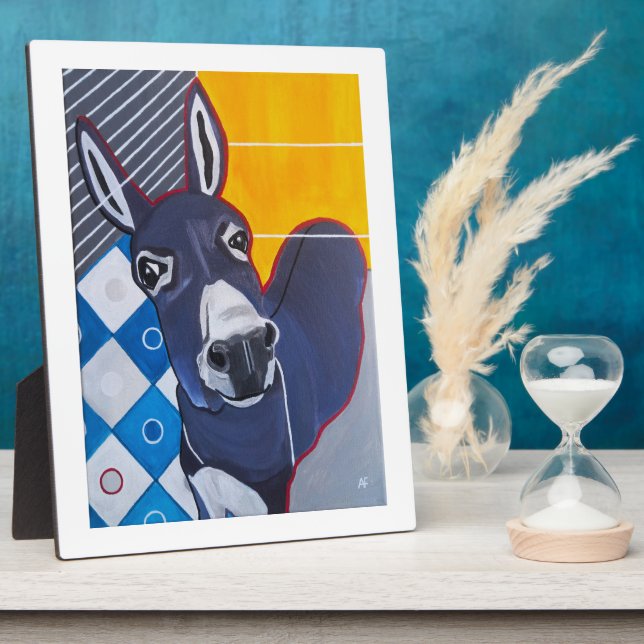 Placa Expositora Donkey Punch Painting by Alfred Fox (Lado)