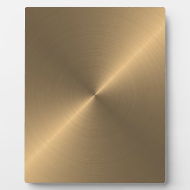 Placa Expositora Dorado (Frente)