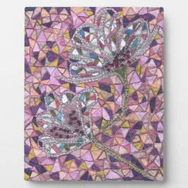 Placa Expositora Dos flores