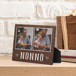 Placa Expositora Dos fotos rusas no abuelo