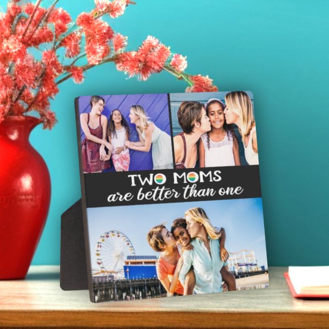 Placa Expositora Dos mamás son mejores que una foto (Subido por el creador)