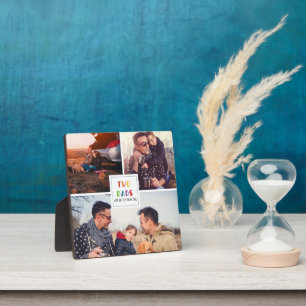 Placa Expositora Dos Papás Son Mejores Que Uno   Foto del Día del P