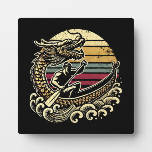 Placa Expositora Dragon Bot Carreras - Vintage Paddler