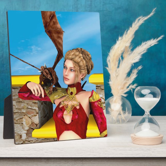 Placa Expositora Dragon Lady (Lado)