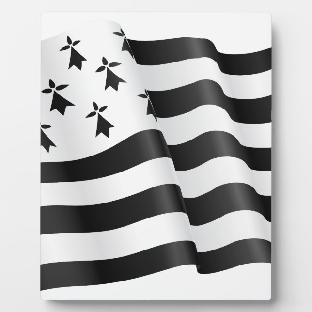 Placa Expositora Drapeau breton (bandera bretona) (Frente)