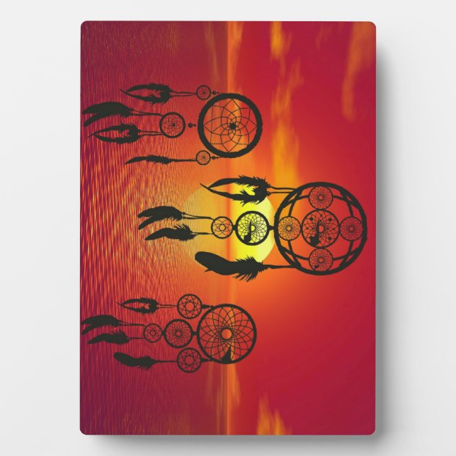 Placa Expositora Dreamcatcher Sunset (Frente)