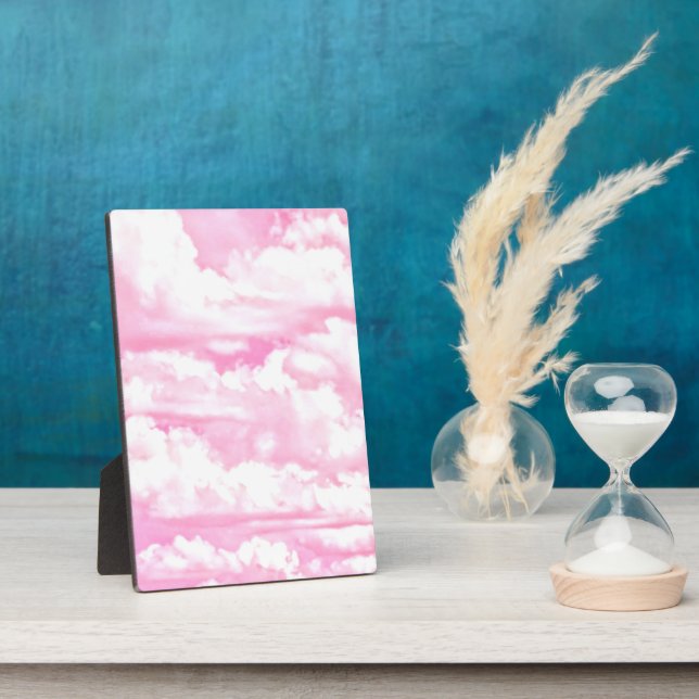 Placa Expositora Dreamy Happy Pink Clouds (Lado)
