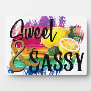 Placa Expositora Dulce y Sassy