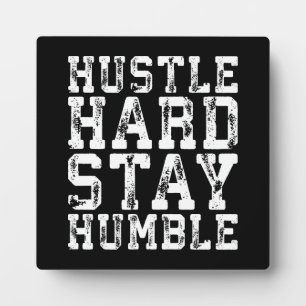 Placa Expositora Duras y humildes - Palabras Inspiradoras