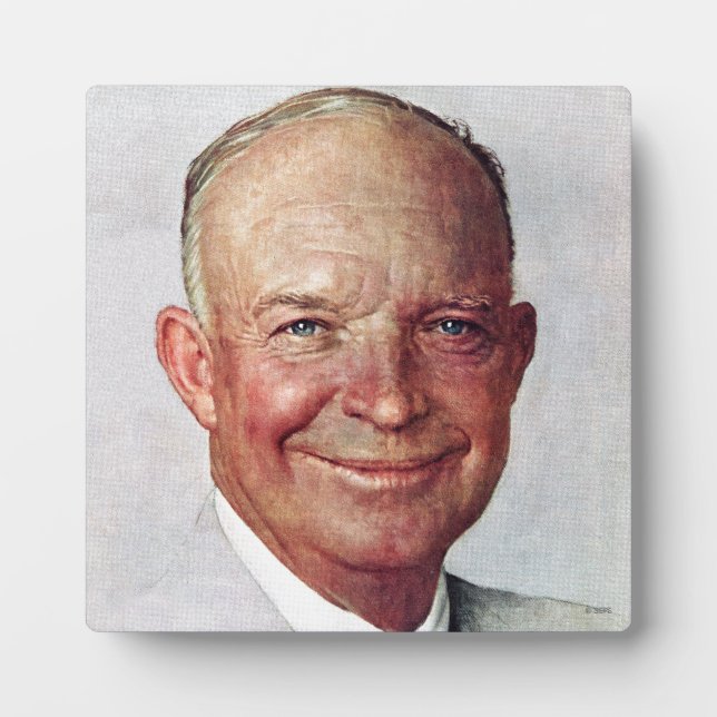 Placa Expositora Dwight D. Eisenhower (Frente)
