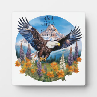 Placa Expositora Eagle Christian Plaque