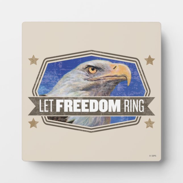 Placa Expositora Eagle-Let Freedom Ring (Frente)