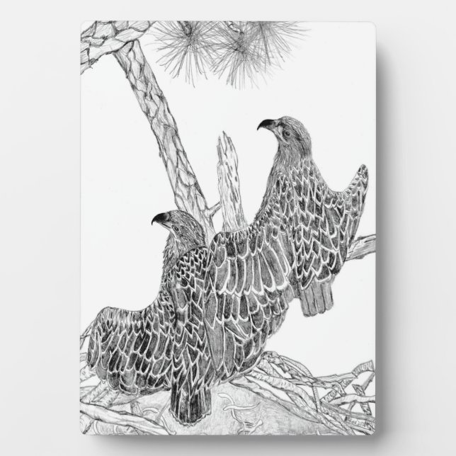 PLACA EXPOSITORA EAGLES HARRIET + M E17 + E18 SE CONVIERTE EN UNA G (Frente)