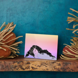 Placa Expositora Easel con lienzo : Pensamientos tuyos