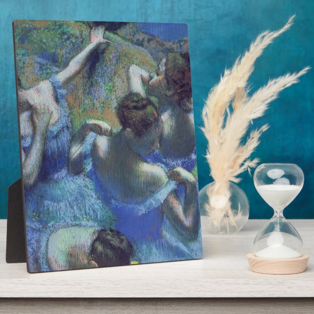 Placa Expositora Edgar Degas | Bailarinas azules, c.1899 (Lado)