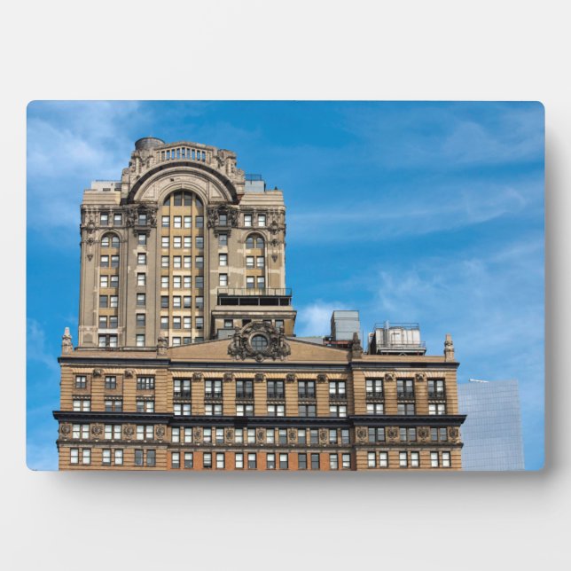 Placa Expositora Edificio Whitehall Nueva York (Frente)