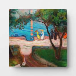 Placa Expositora Edvard Munch - Baile en la playa
