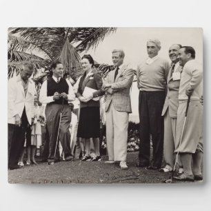 Placa Expositora Edward, Duke of Windsor (1894-1972) y Wallis, Du