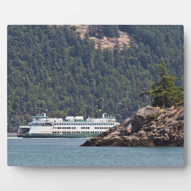 Placa Expositora EE. UU., WA. Washington State Ferries (Frente)