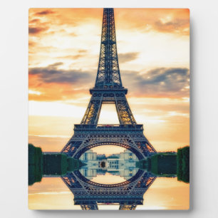 Placa Expositora Effel Tower Paris Evending European Travel