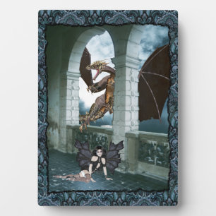 Placa Expositora El aire del dragón