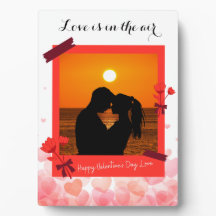 El Amor Está En El Aire Personalizado Foto Pareja 