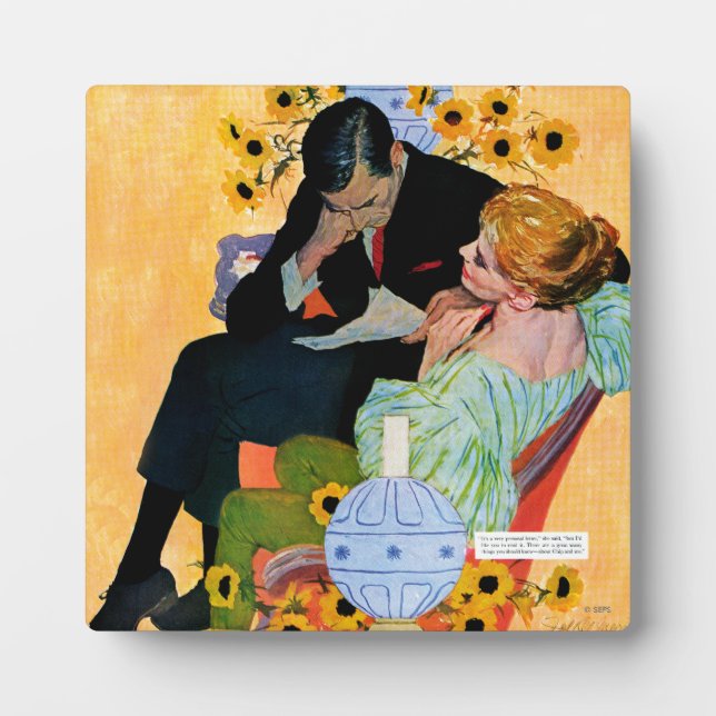 Placa Expositora El amor muere lentamente (Frente)