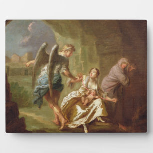 Placa Expositora El ángel de la misericordia, c.1746 (aceite sobre 
