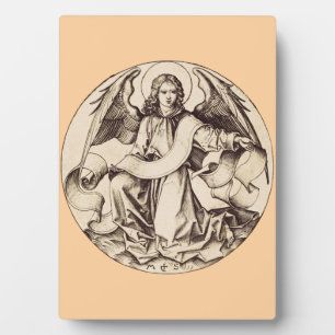 Placa Expositora El Ángel de San Mateo - Símbolo del Arte Fino