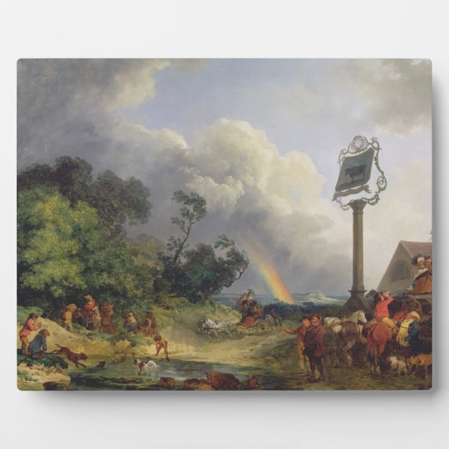 Placa Expositora El arcoiris, 1784 (aceite sobre lienzo) (Frente)