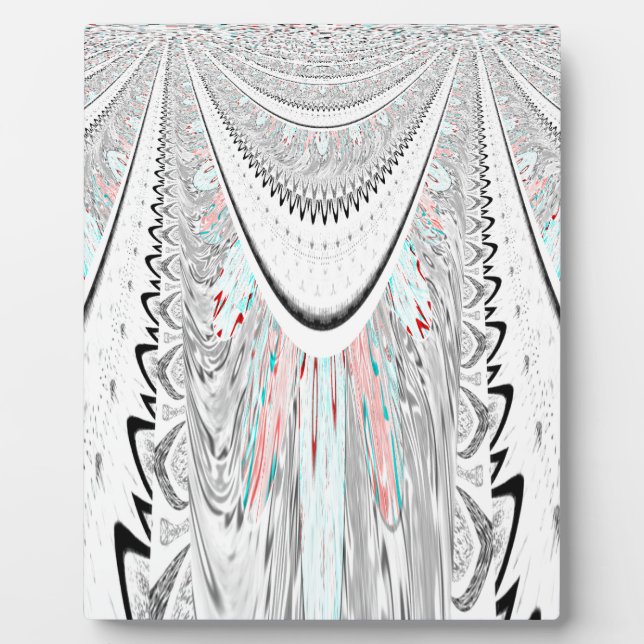 Placa Expositora El arte asombroso. (Frente)