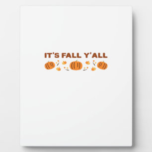 Placa Expositora El arte creativo de Fall Y'all