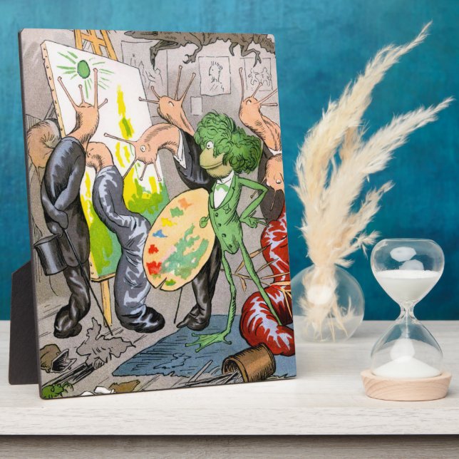 Placa Expositora El artista (Lado)