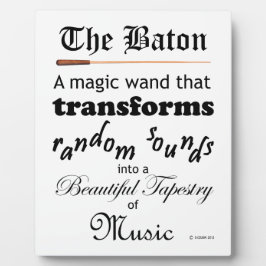 Placa Expositora El bastón