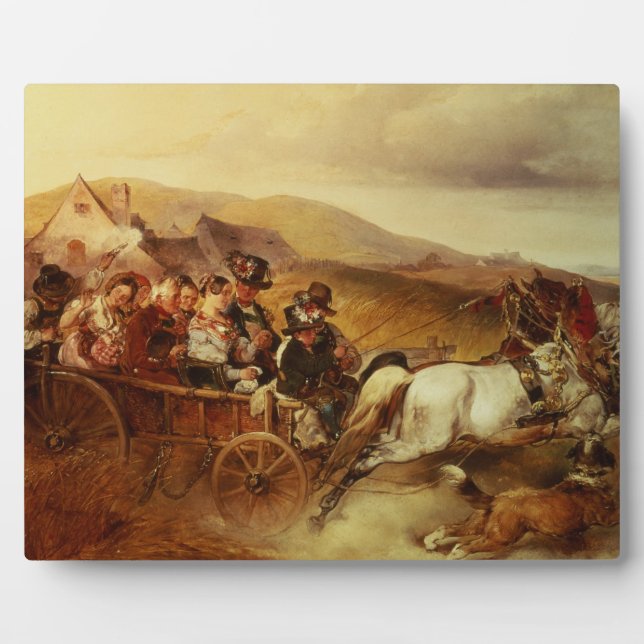 Placa Expositora El carrito del Boda (Frente)