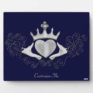 Placa Expositora El Claddagh (Plata)