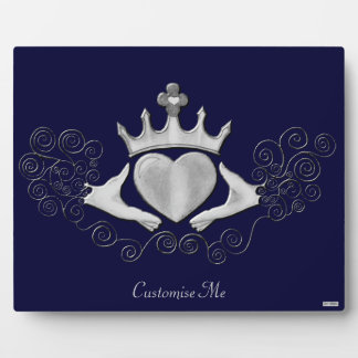 Placa Expositora El Claddagh (Plata)