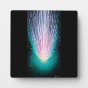 Placa Expositora El cometa Leonard