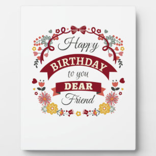 Placa Expositora el cumpleaños es una cosa anual