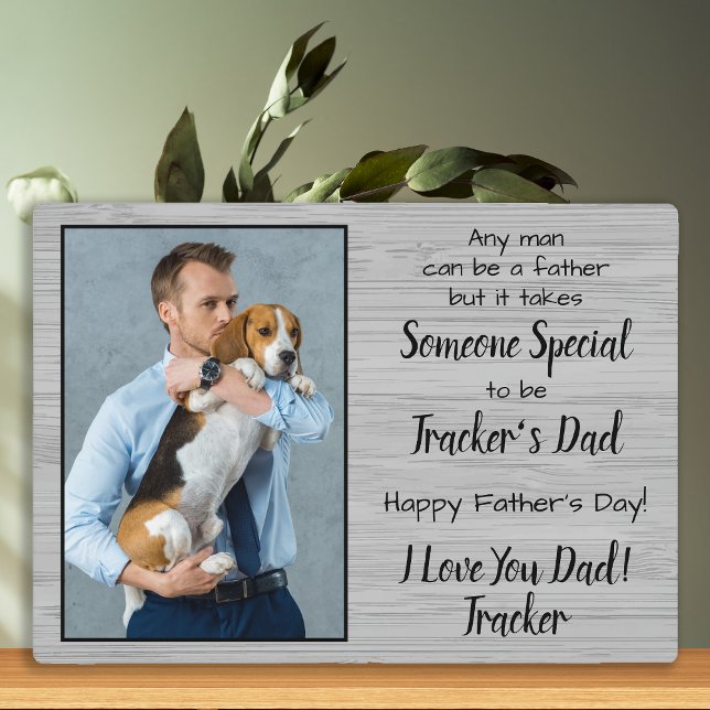 Placa Expositora El Día del Padre de los Perros Mascotas Personaliz (Subido por el creador)