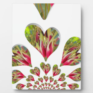 Placa Expositora El Día Humanitario del Corazón Encantador Que El M